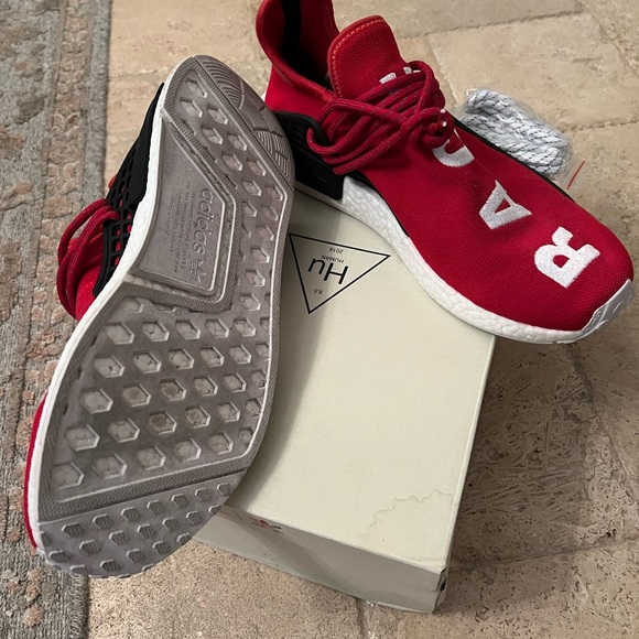 adidas NMD HU Pharrell Human Race Scarlet - Picture 3 of 5